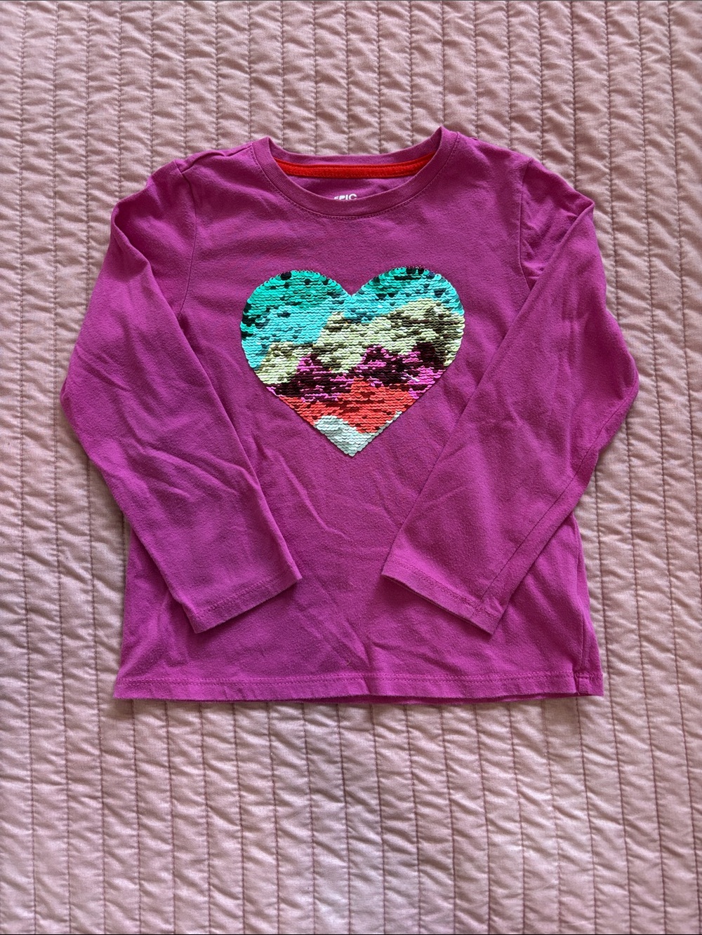 Epic Threads sequins top for little girls - size 6